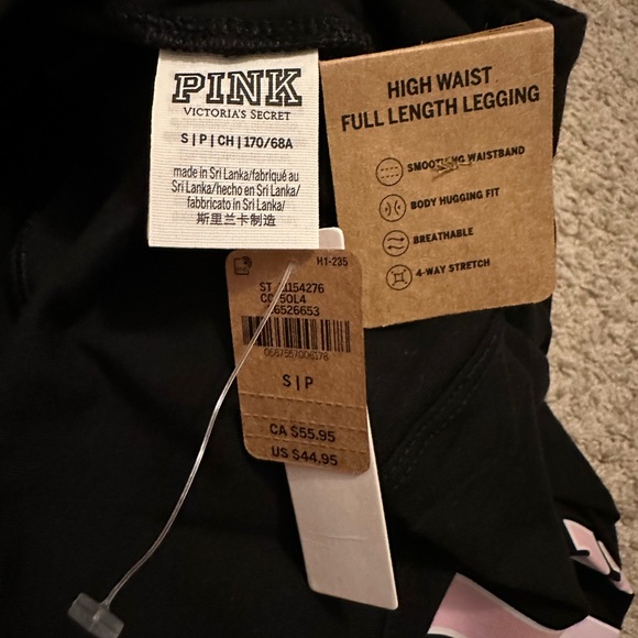 Vs pink high waist full length leggings - Picture 3 of 3
